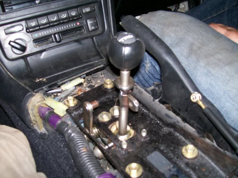 Automatic to Manual Transmission Conversion (pics)